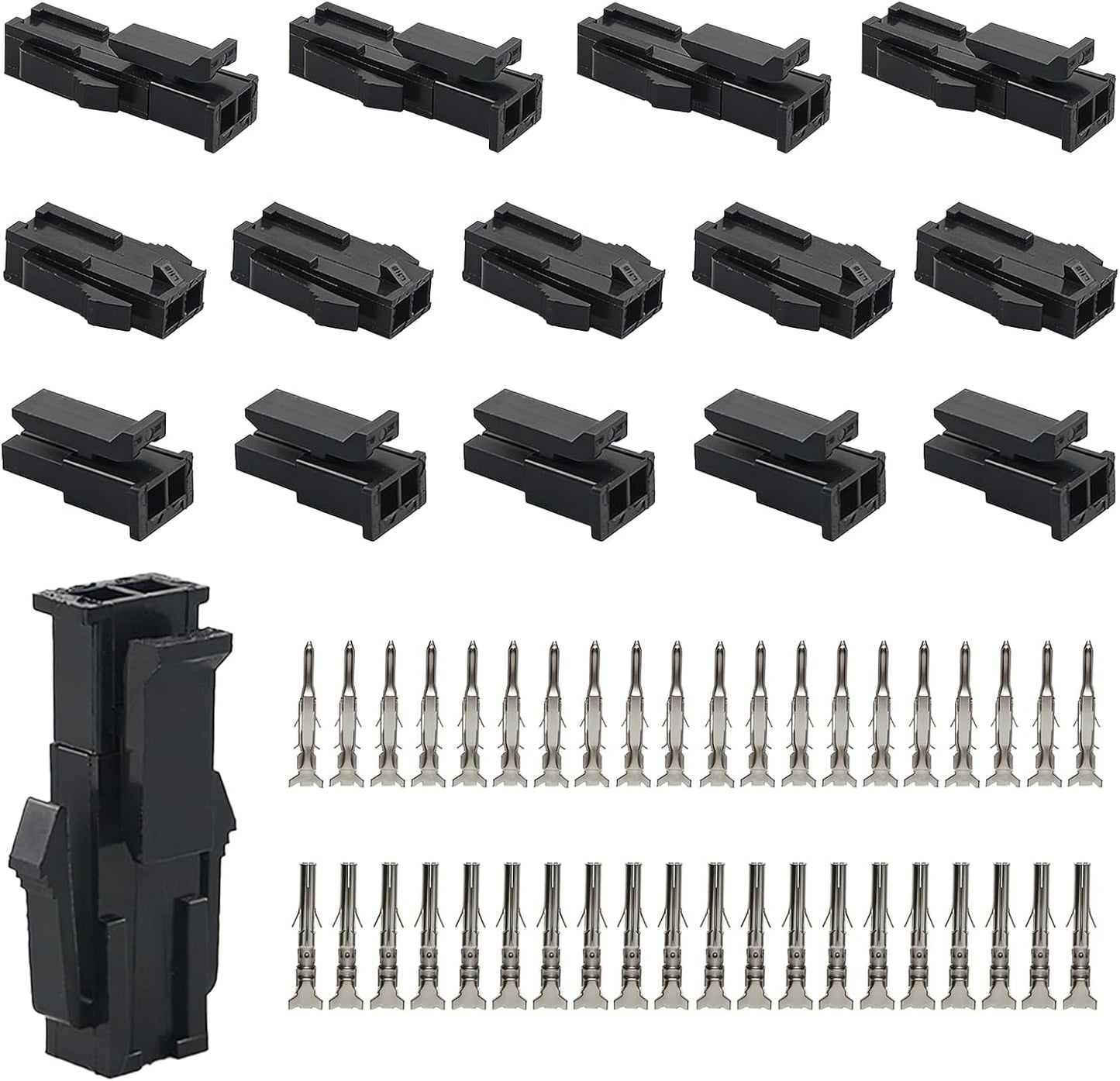 10 Set Conectores Molex Micro-Fit 3.0 Doble Fila Macho Hembra
