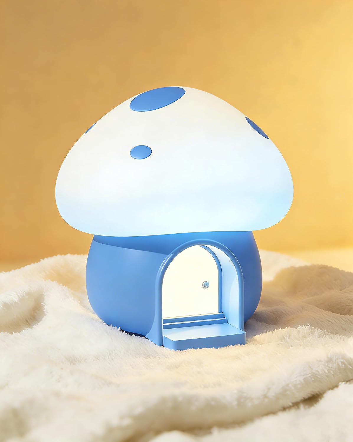 Luz nocturna silicona conejo Kawaii regulable 30/60 min