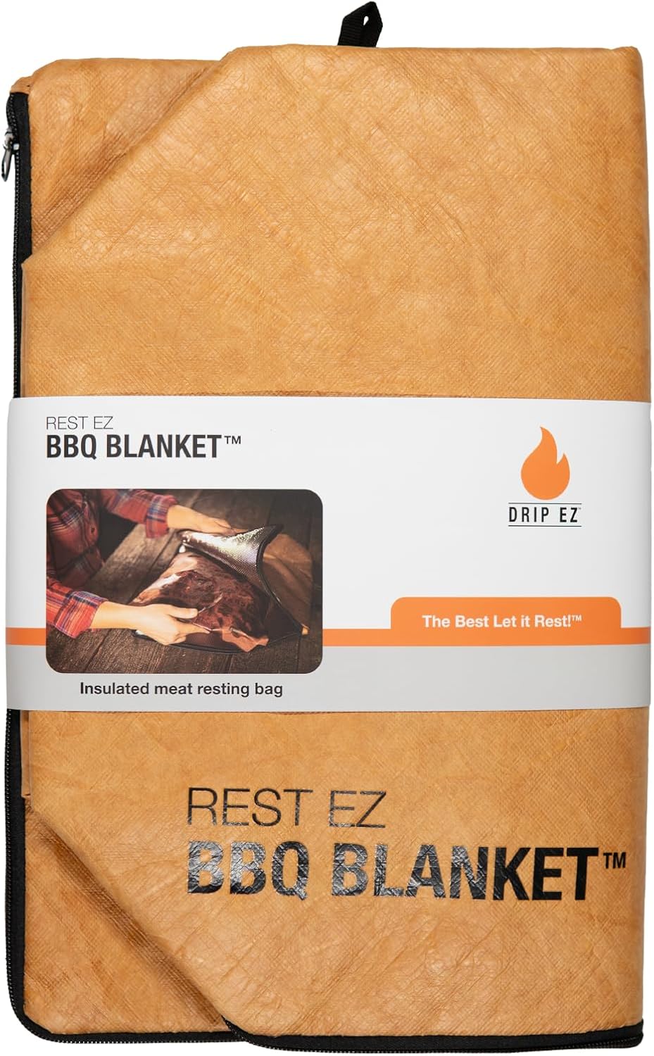 Bolsa aislada para carne BBQ resistente boca ancha