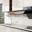 Estantería acero inox 47x12x5.5 pulg cocina y hogar