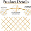 2 Pzas Panel Botellas Recortables Arce Duro 36x17pulg