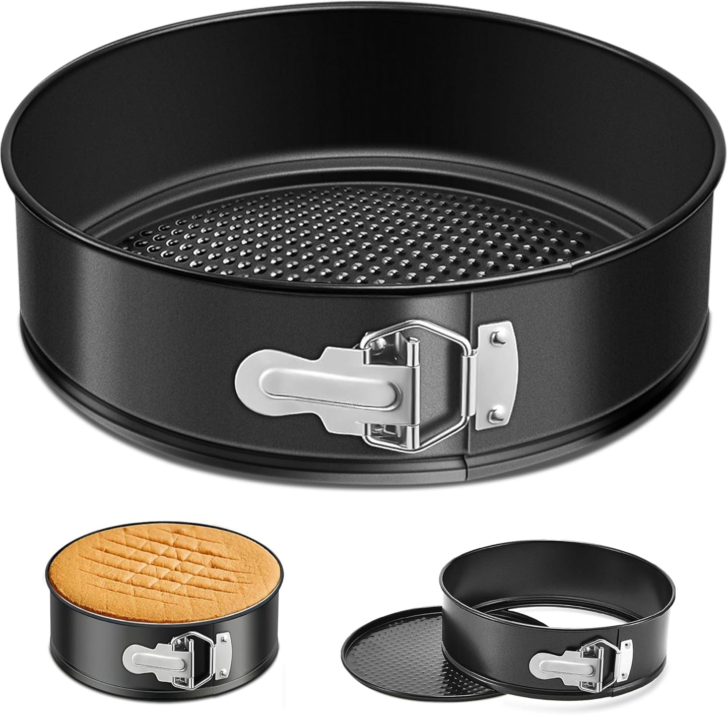 Molde desmontable de 6 pulgadas para tarta de queso antiadherente