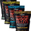 Paquete 4 Bolsas Pellets Madera Multiusos para Parrilla Ninja