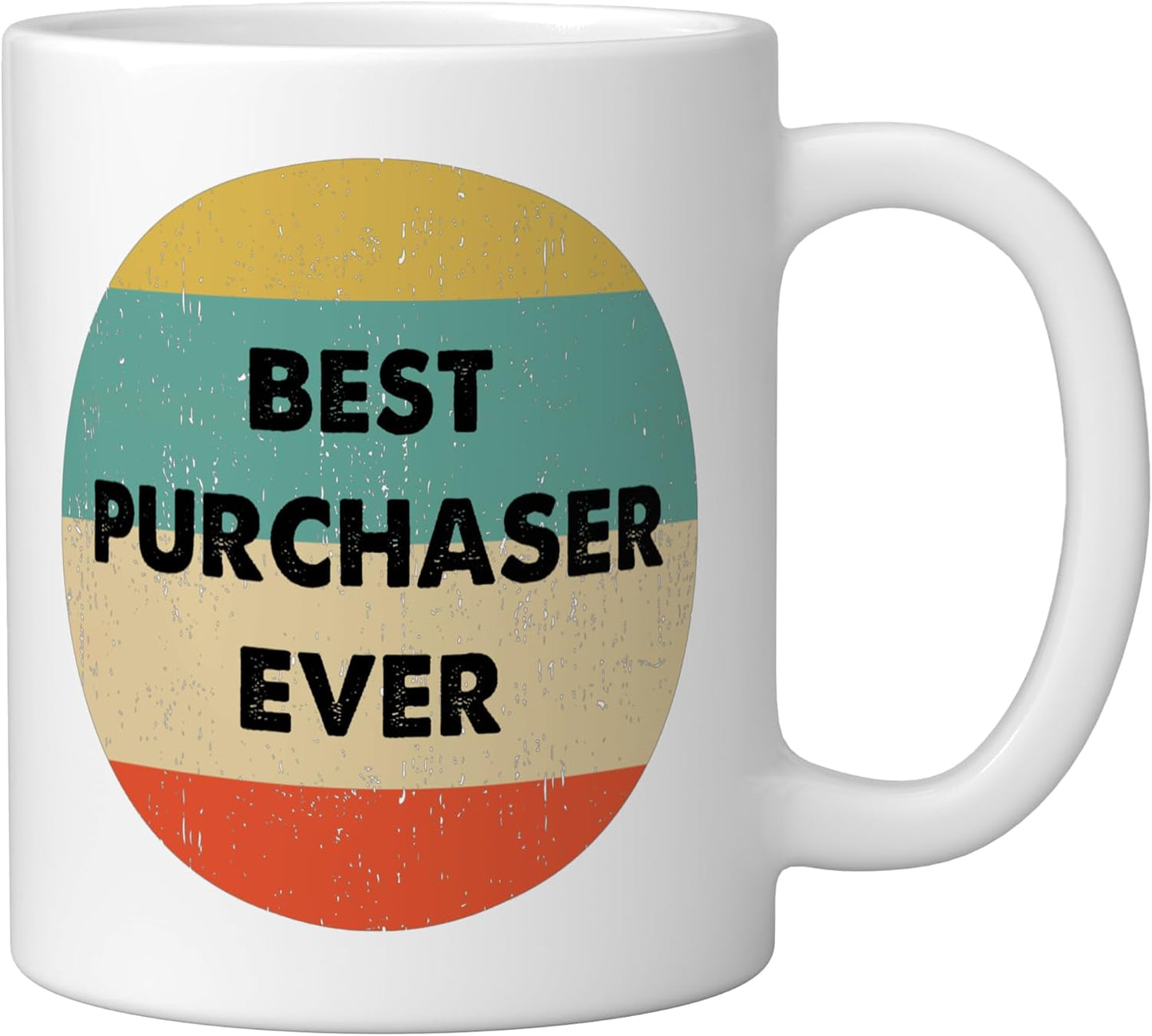 Taza Cerámica Blanca Best Purchaser Ever