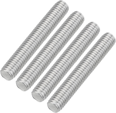 5 Pzas Varilla Acero Inox M8x50mm para Muebles y Maquinaria