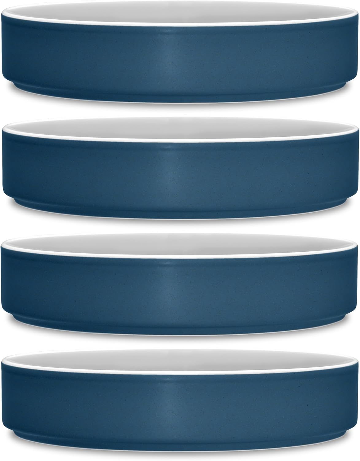 Set 4 Platos Profundos 7.5pulg 12oz Azul