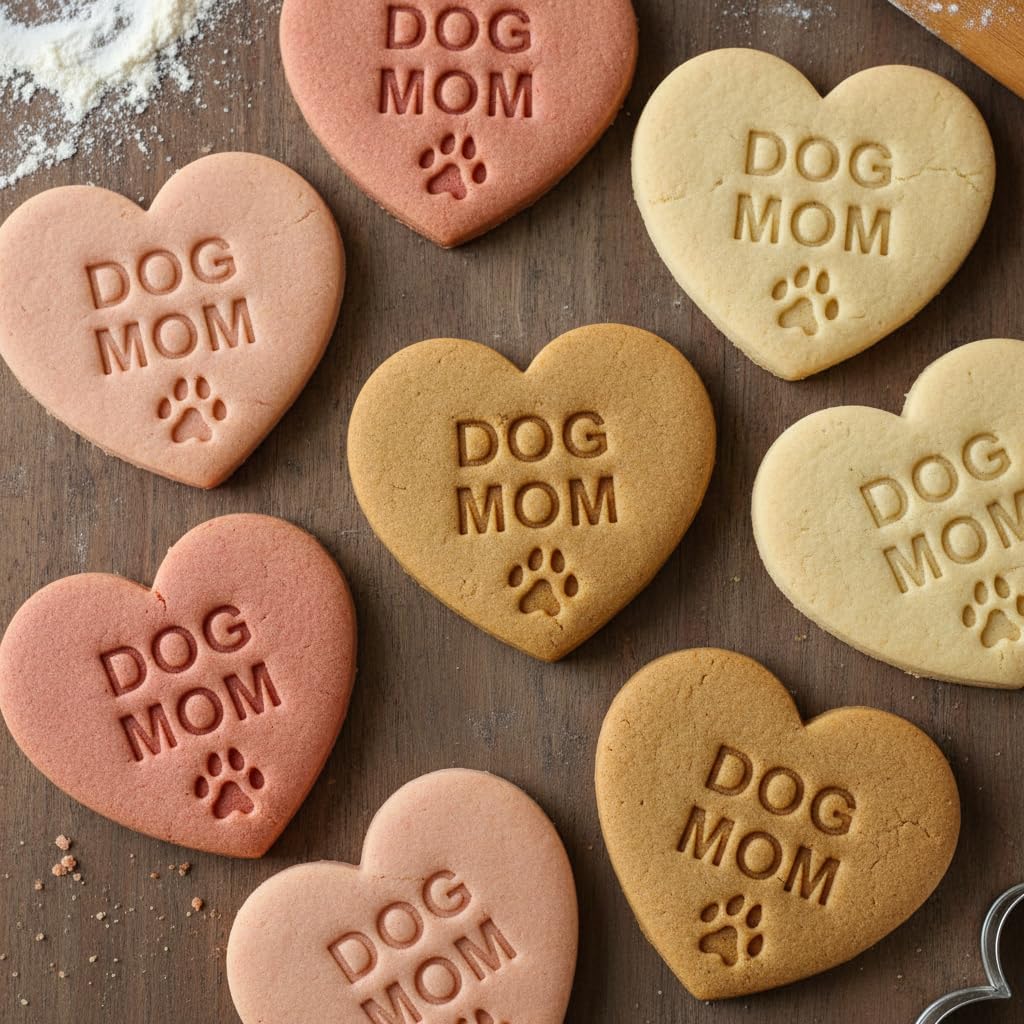Cortador de galletas en forma de corazones para perros BAKERLOGY
