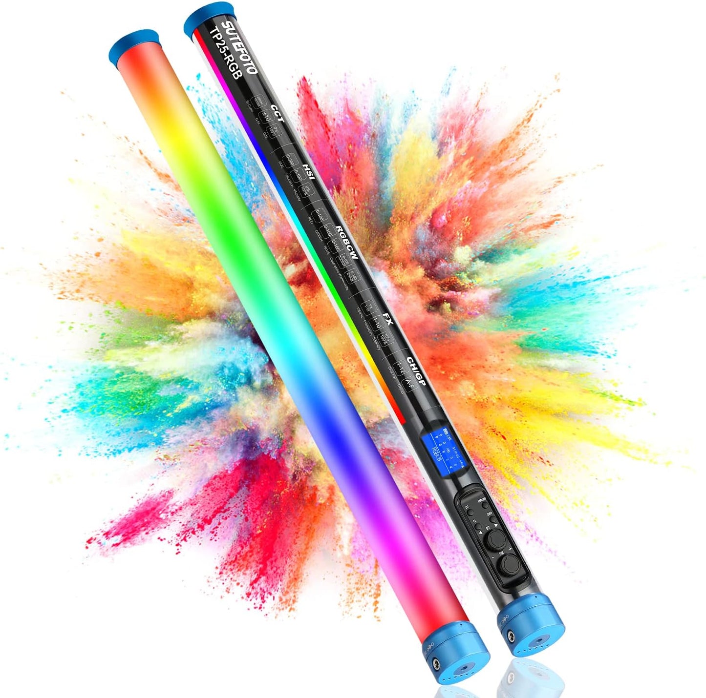 Varita luz mano 24pulg LED RGB 2800K-10000K