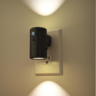 Luz Nocturna LED Pared Control Remoto Múltiples Colores