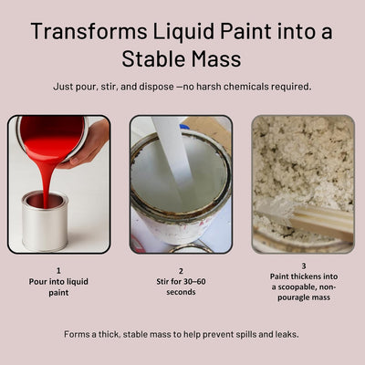Solidificador pintura natural ecológico 4oz para látex y acrílica