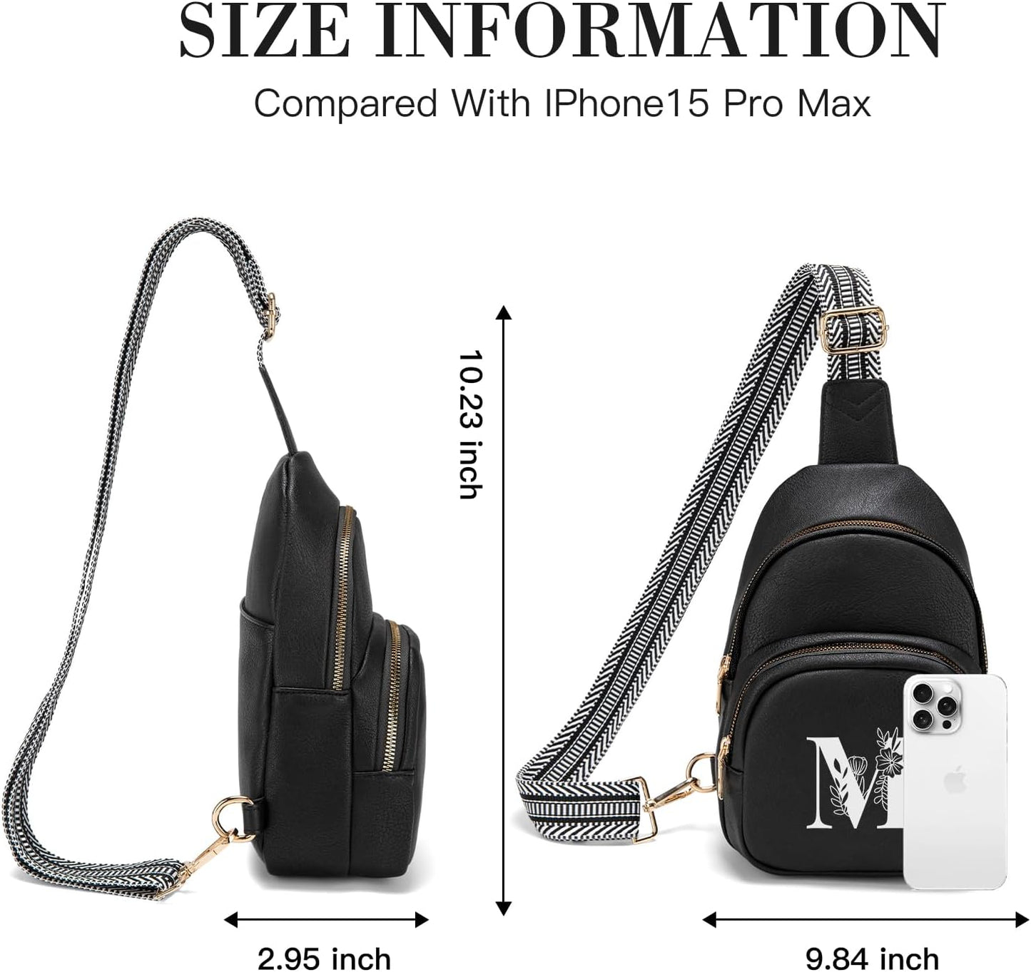 Bolso Crossbody Pu Personalizado para Mujer