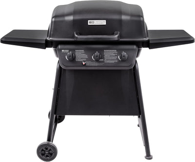 Parrilla gas acero inox 3 quemadores convección propano