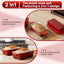 Horno Holandés Hierro Fundido Esmaltado 9x5 Tapa 2en1
