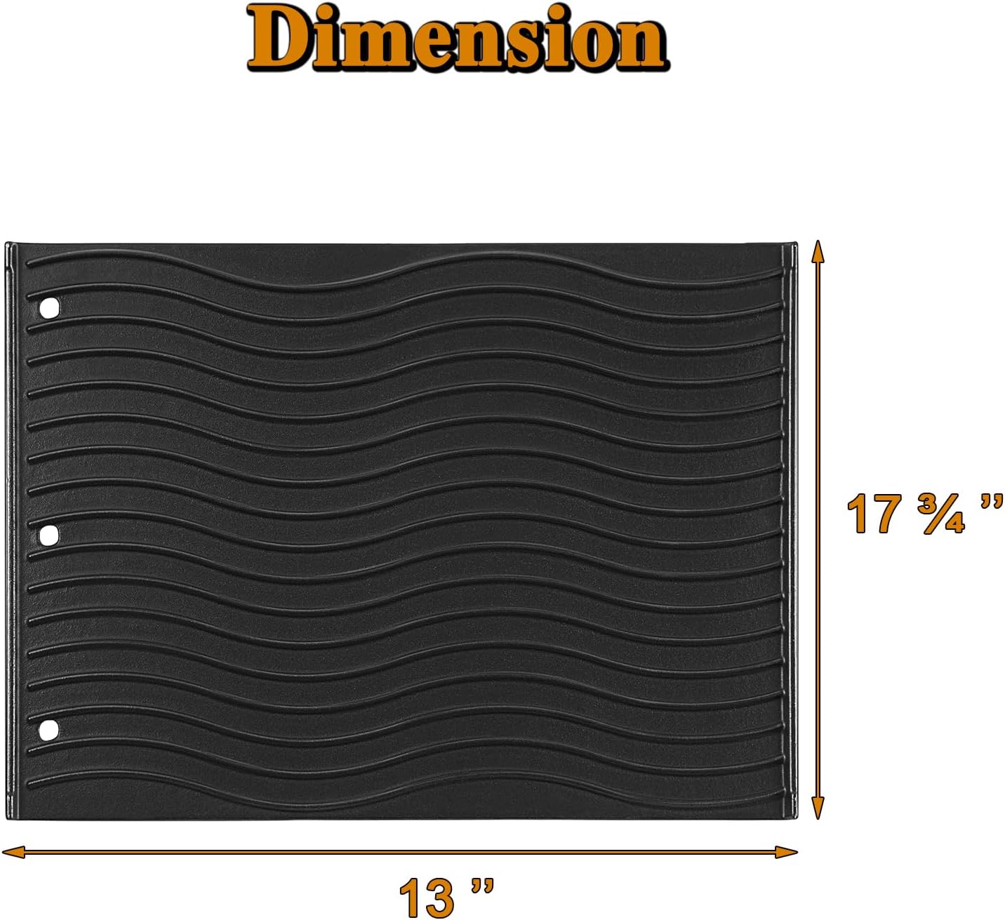 Placa de hierro fundido reversible para grill Napoleon Prestige 500