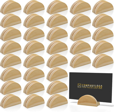 Soportes de madera para números de mesa de boda y eventos