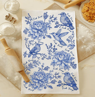 Toalla de cocina chinoiserie anti Trump con diseño liberal para decoración del hogar