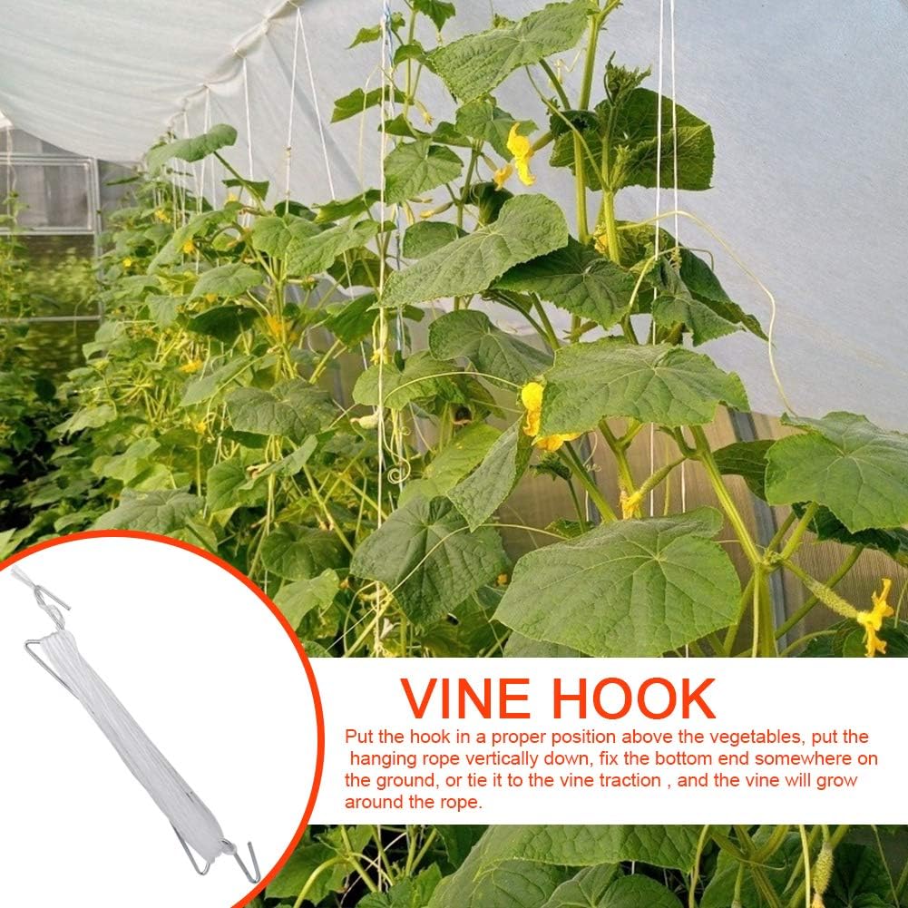 Ganchos para trepar plantas tomate 20uds