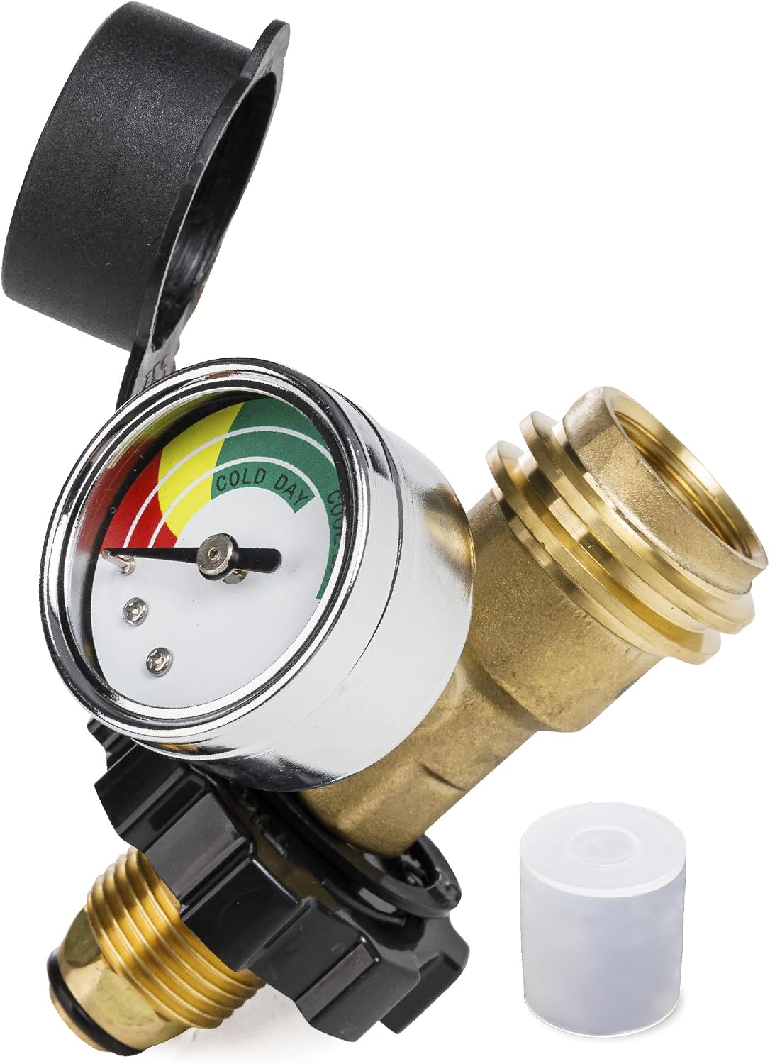 Adaptador tanque propano 100lb POL a QCC1