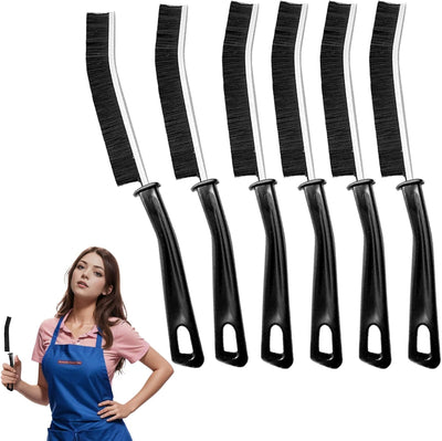 Cepillo hendiduras multifuncional 6uds para cocina baño fregadero