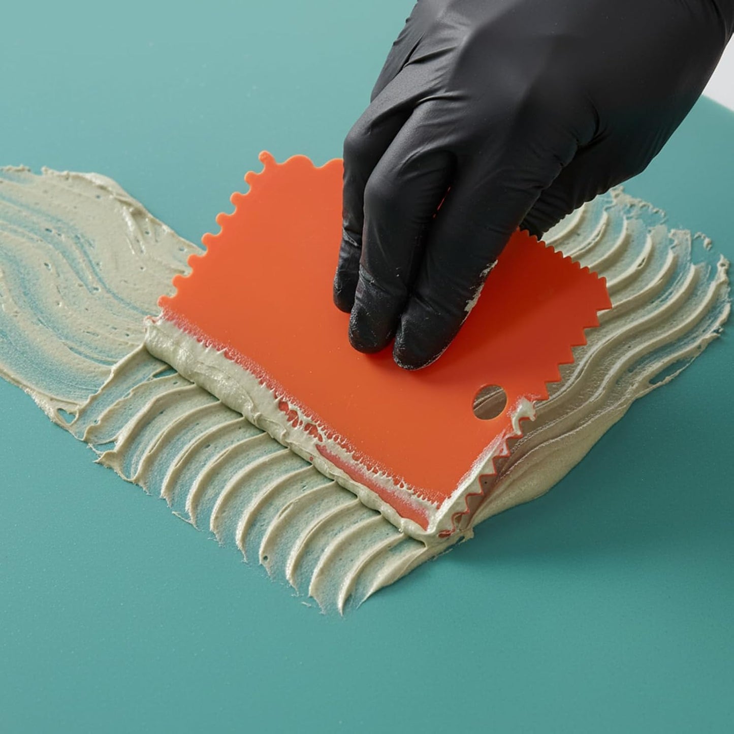 6 Pzas Espátula Epoxi Plástico Reutilizable para Madera y DIY