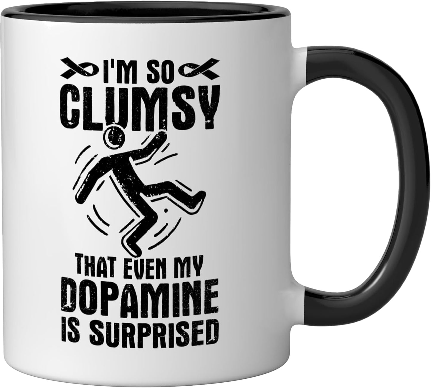 Taza cerámica Funny Parkinsons Warrior para conciencia sobre la enfermedad de Parkinson