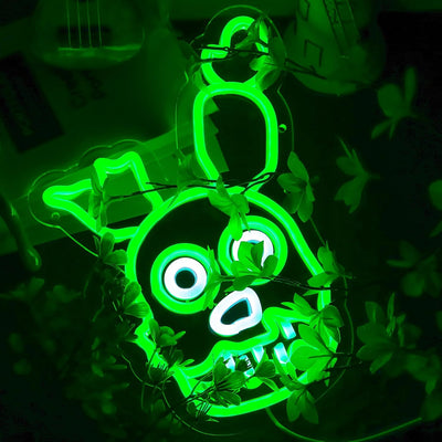 Letreros neón LED para decorar pared juegos cumpleaños niños