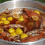 Paquete olla ebullición portátil 60qt aluminio con quemador