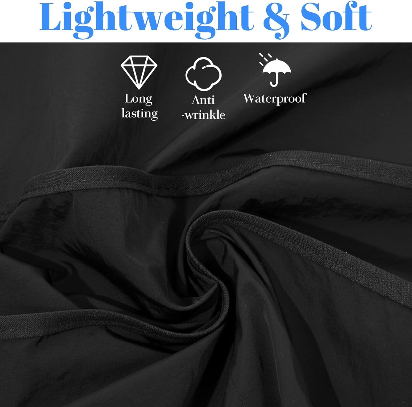 Delantal peluquero con 5 bolsillos impermeable cinturón ajustable