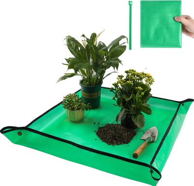 Estera trasplante portátil para macetas 26.8x26.8pulg