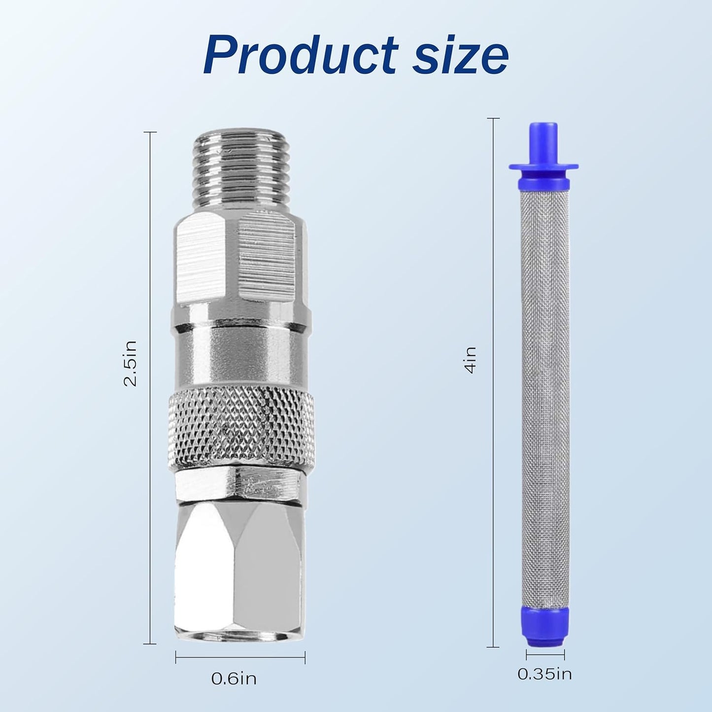 Junta rociadora 1/4 pulg 360 grados para Graco SG10 SG20