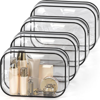 Neceser transparente TSA aprobado PVC con cremallera para viaje
