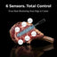 Termometro inalambrico inteligente para carne con WiFi y Bluetooth 2 sondas digitales impermeable IP67