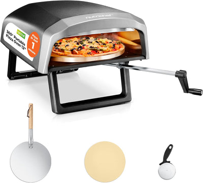 Horno pizza aire libre 12pulg giratorio ajustable