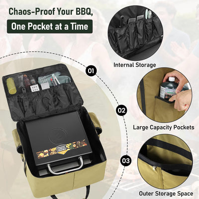 Funda transporte parrilla Blackstone 22pulg con capucha