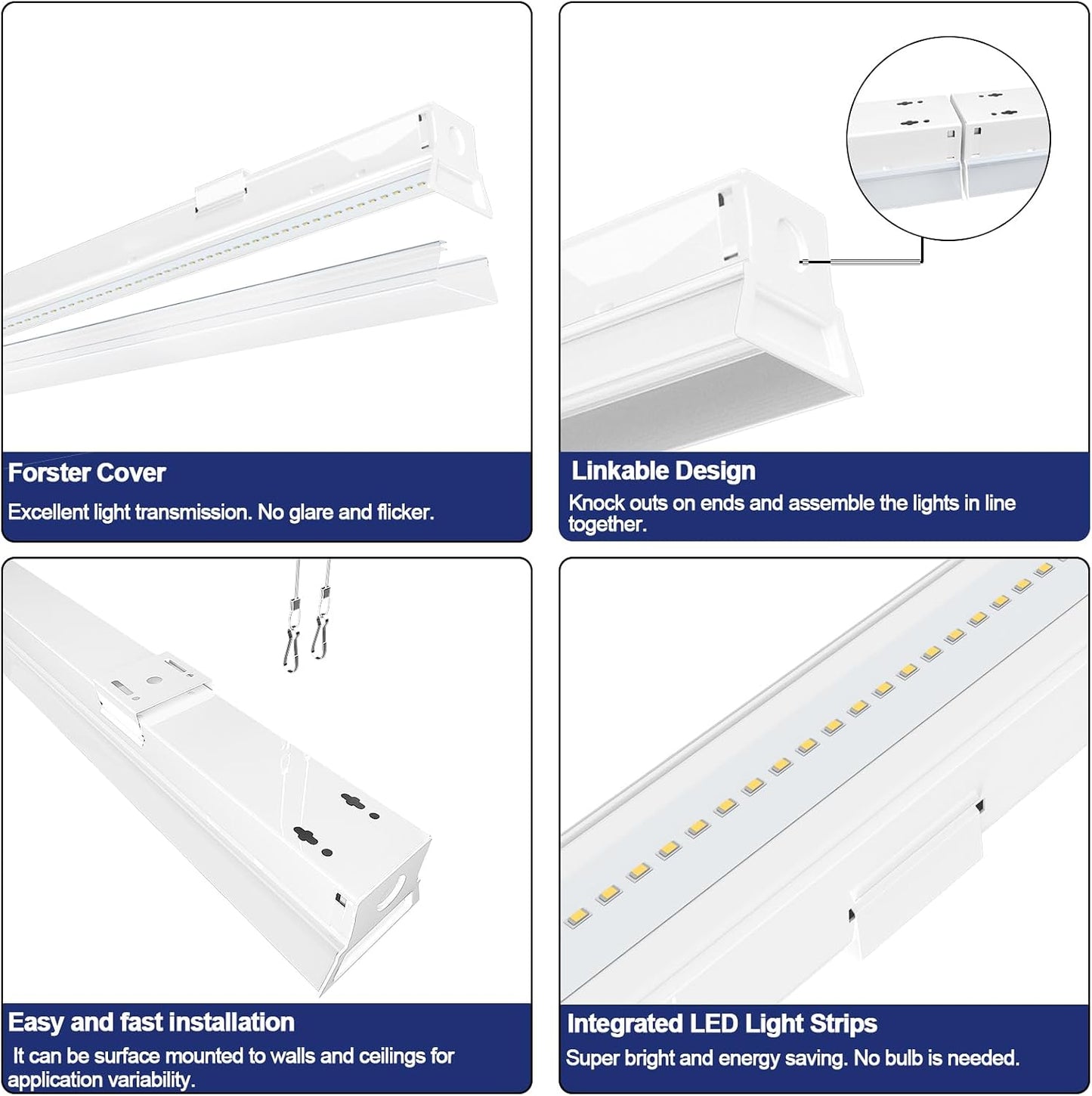 Lámpara LED para taller garaje 110W
