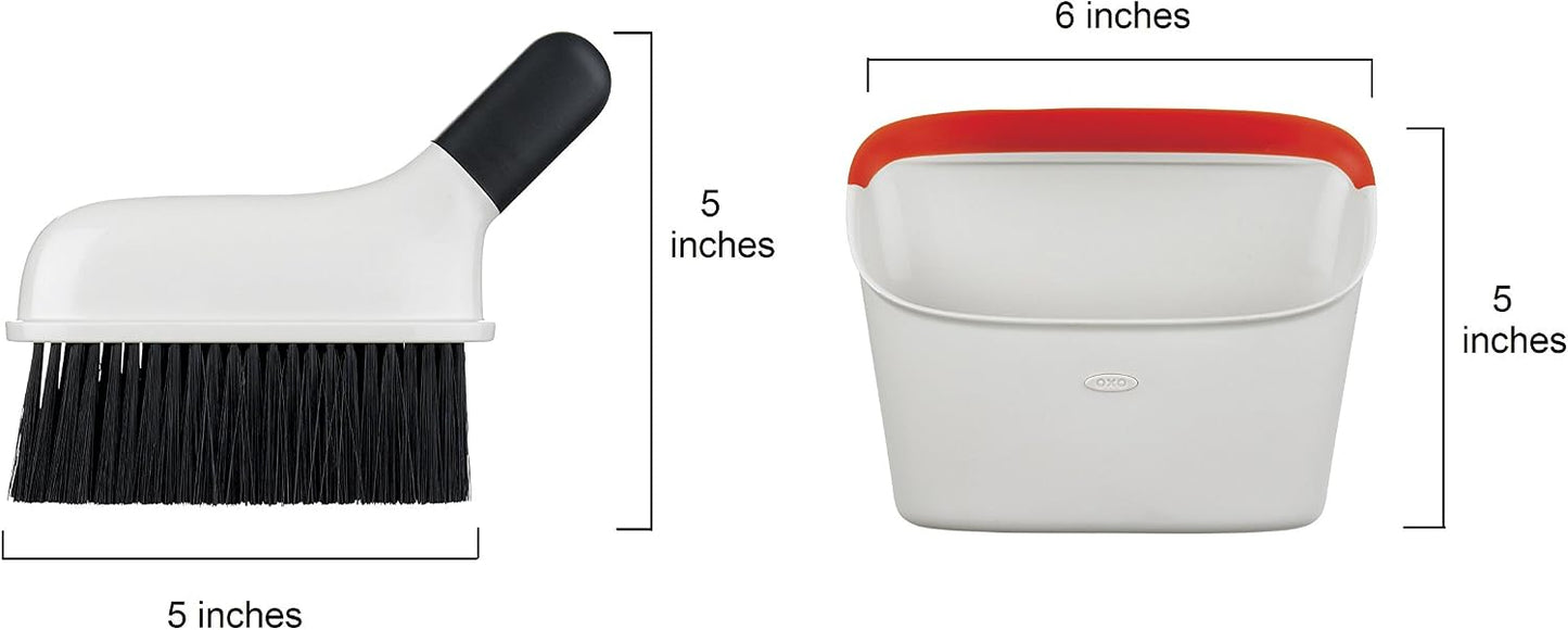Set cepillo y recogedor compactos Good Grips
