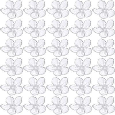 80 Pzas Bombillas Flor Cerezo Transparentes para Cadena Luces LED