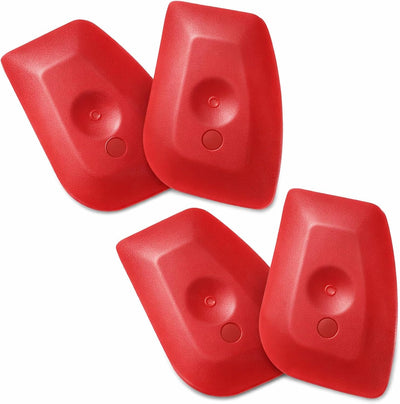 Set 4 Raspadores Plástico para Sartenes y Ollas Antiarañazos