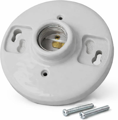 Soporte base cerámica E26 para bombillas LED enchufe luz