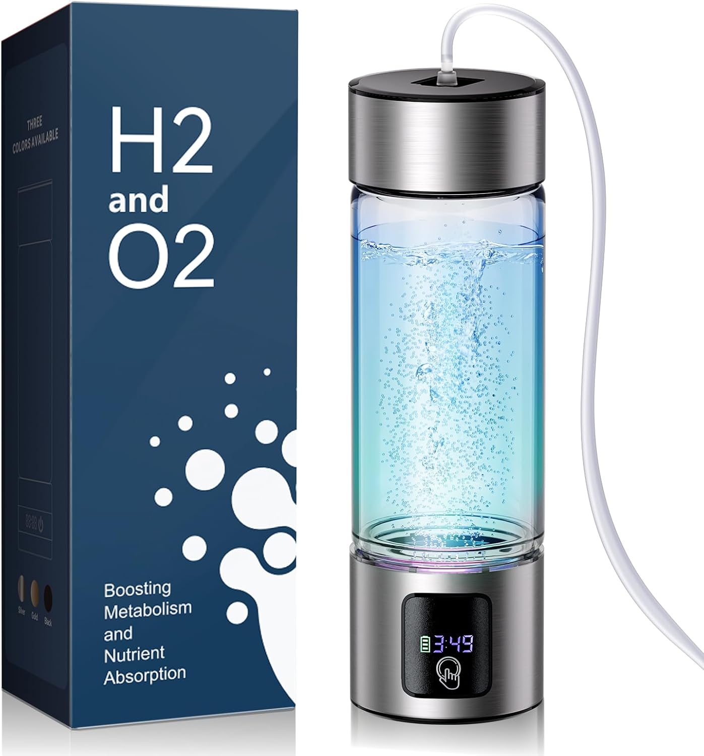 Generador agua hidrógeno 3en1 sin cloro ni ozono