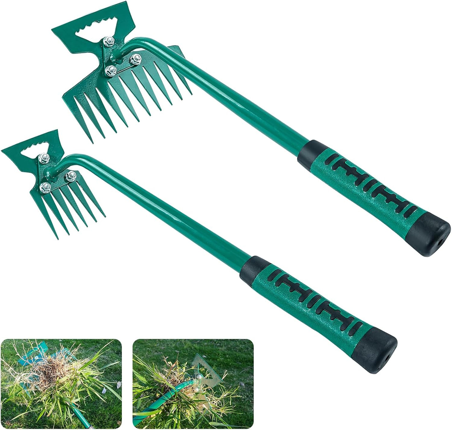 Kit deshierbe 2 unidades 6 y 11 dientes extractor manual