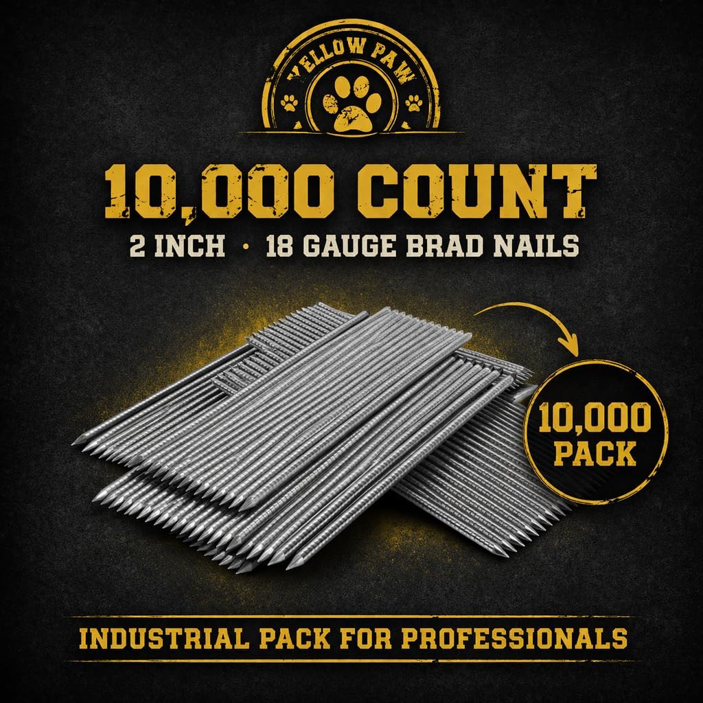 Clavos Brad 18GA 2pulg pack 10000 galvanizado