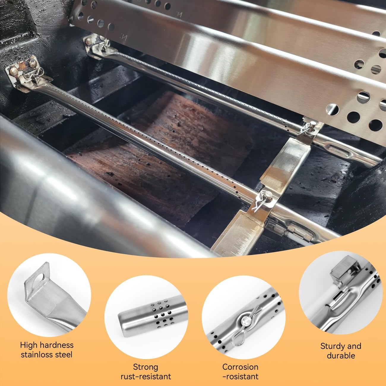 Piezas repuesto parrilla Char-Broil 2 quemadores G470-5200-W1
