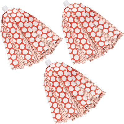 Cabezal mopa microfibra autoescurrimiento 3 almohadillas