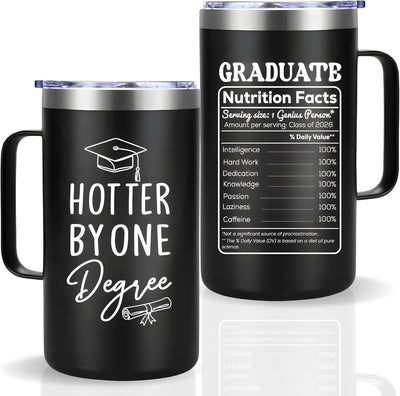 Mug termo para graduación de hombres 20oz con asa