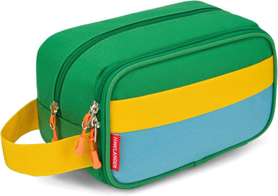 Bolsa de viaje niños pequeño con asa verde amarillo