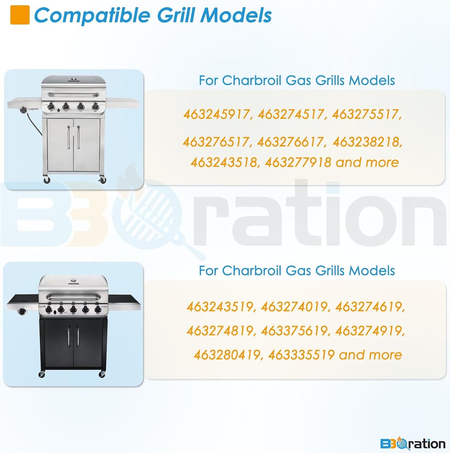 Ruedas giratorias 3pulg bloqueo para parrilla Charbroil