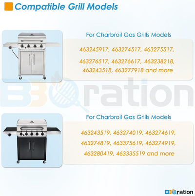 Ruedas giratorias 3pulg bloqueo para parrilla Charbroil
