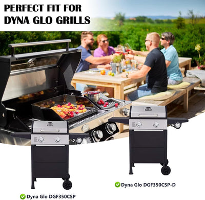 Rejillas parrilla Dyna Glo 2 quemadores DGF350CSP