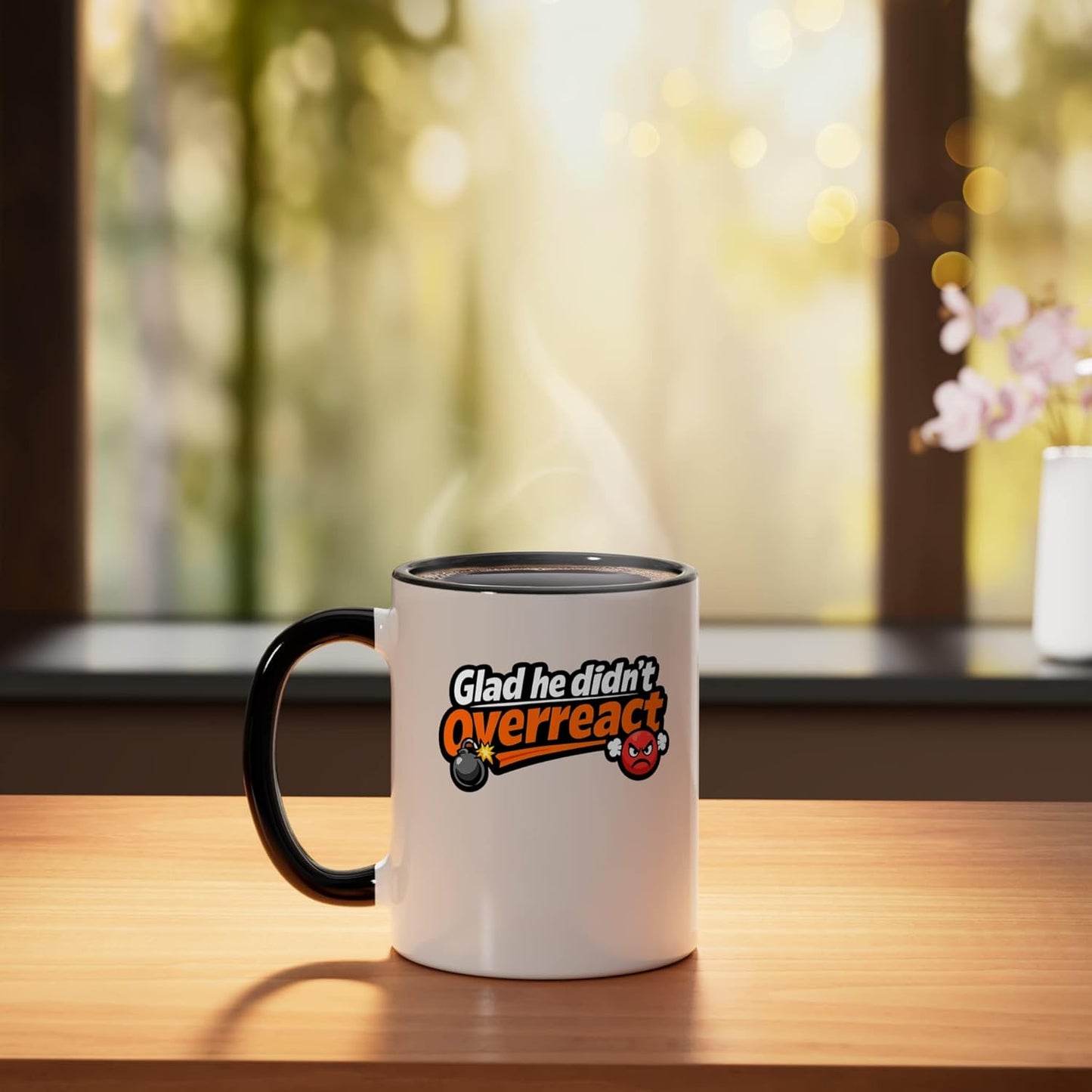 Taza Cerámica Memes Negro/Blanco Humor Sarcástico